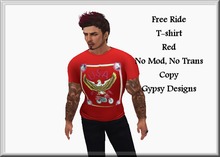 Free Ride T-Shirt(Red)
