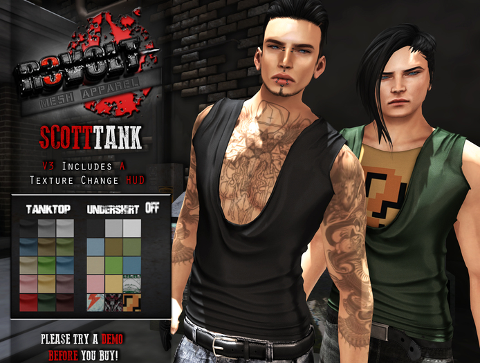 [R3] - Scott Tank [V3] DEMO