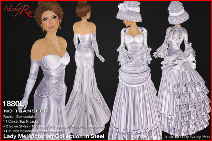 *DNR* Lady Mei Victorian Collection Steel