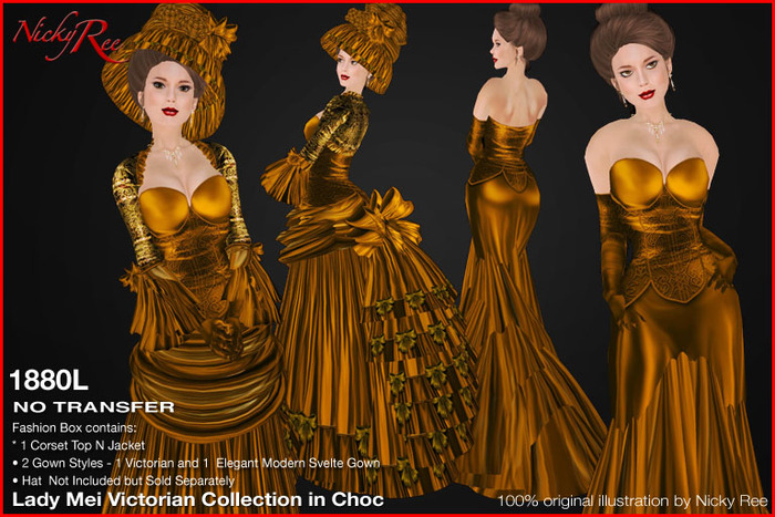 *DNR* Lady Mei Victorian Collection Choc