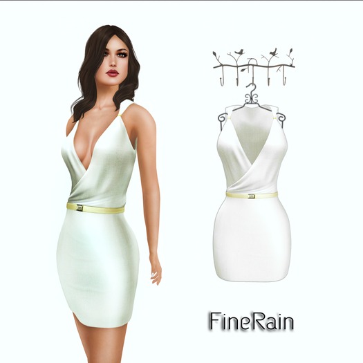 :: FineRain creations.::Solar Dress Linen