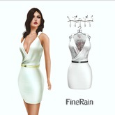 :: FineRain creations.::Solar Dress White Flower