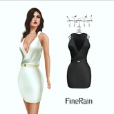 :: FineRain creations.::Solar Dress Black