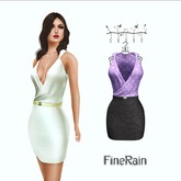:: FineRain creations.::Solar Dress Purple