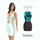 :: FineRain creations.::Solar Dress Turquoise