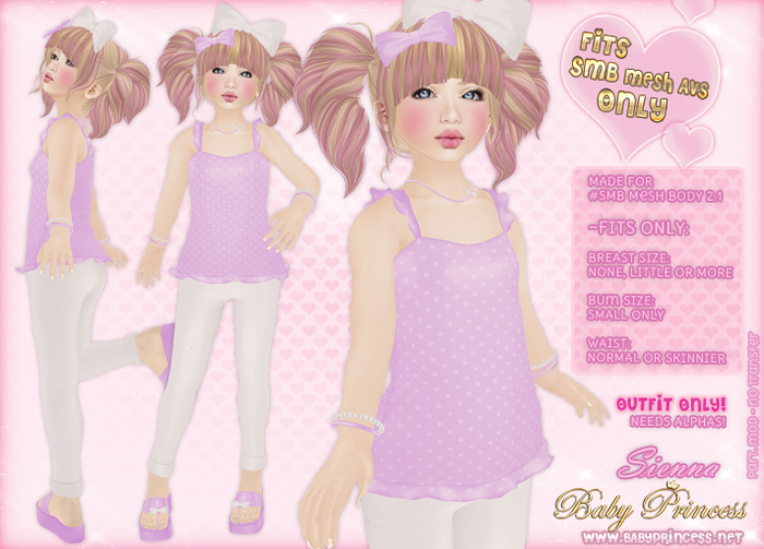:*BABY*: { SMB } Sienna - Purple