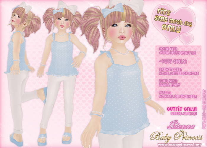 :*BABY*: { SMB } Sienna - Blue