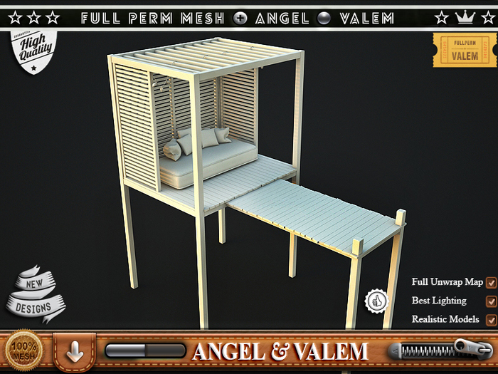 .::VALEM::. Full Perm Mesh Great Arbor Pier And Soft Seat