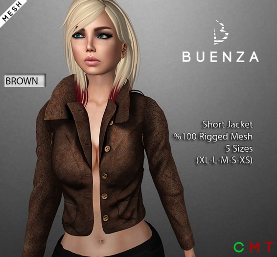 BUNENZA Short Jacket Black