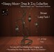 Sleepy moon tree and ivy collection lamp pack 1 brown