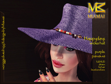MIAMAI_Happydays wicker hat - DEMO
