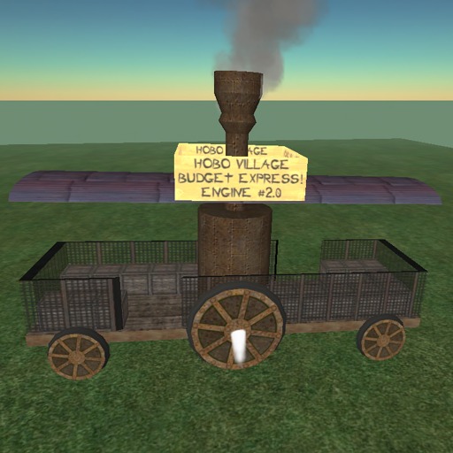 Hobo Village Budget Express (23 prims)