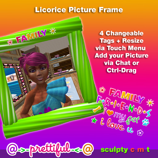 @~>~ PrettiFuL ~<~@ Frames [ Green Apple ]