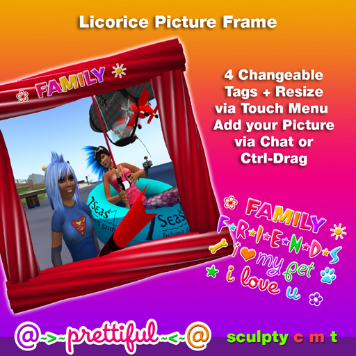 @~>~ PrettiFuL ~<~@ Frames [ Red ]