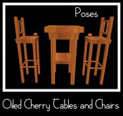Oiled Cherry Tables & Chairs