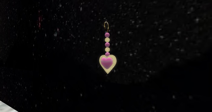 Pinky Sensation Earring