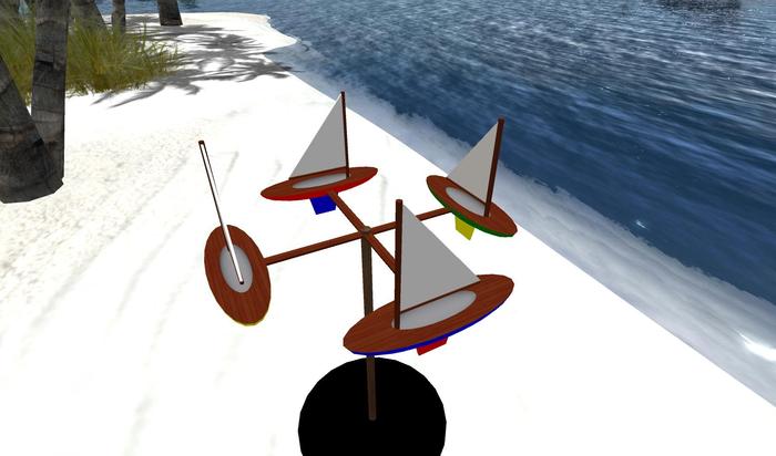 Sailboat Whirlygig