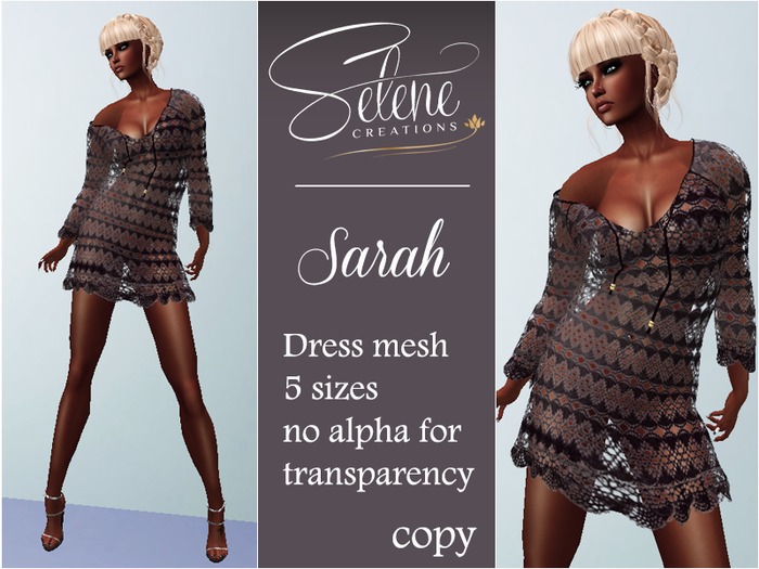 [Selene Creations] Sarah Black Mesh