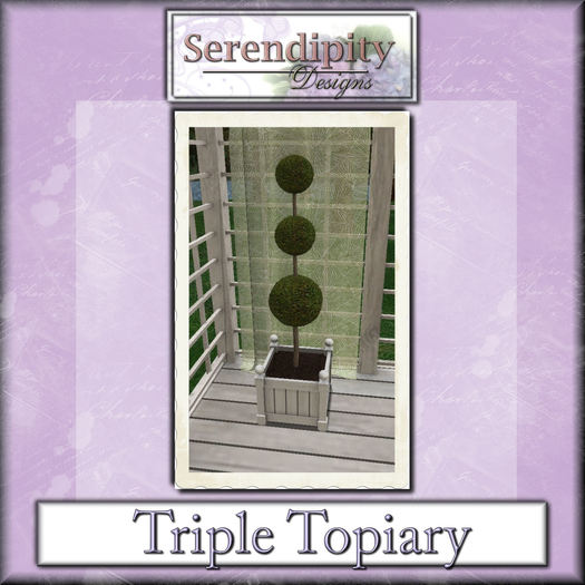 Serendipity Designs - Summertime Topiary