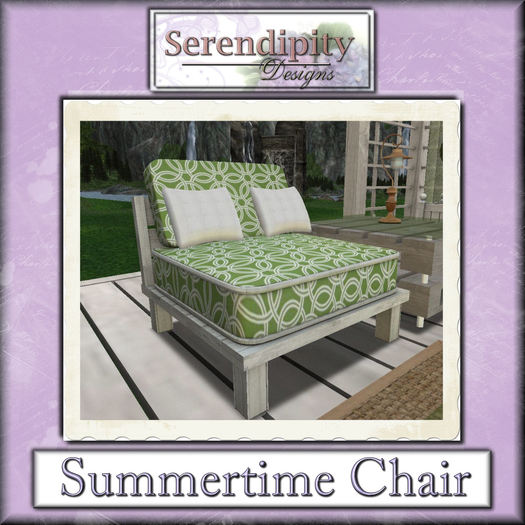 Serendipity Designs - Summertime Chair