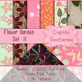 *Cupids Textures * 20 FLOWER GARDEN SET 8