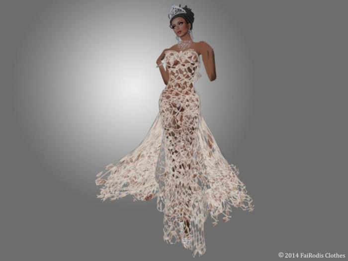 FaiRodis Winter Symphony wedding MESH+FLEXI gown Demo