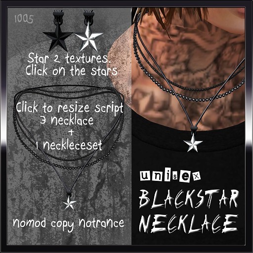 blackstar necklace