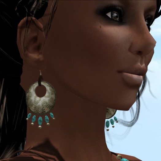 Dominican Native Earrings