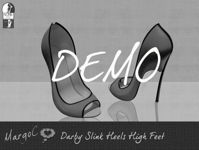 Demo  Darby Slink Heels High Feet - MargoC