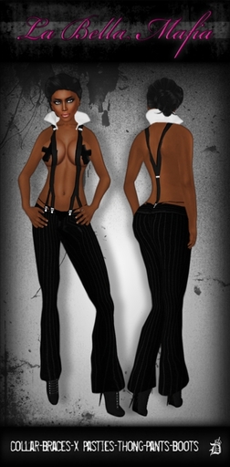 DEF! Outfit / La Bella Mafia (Lik Kim's Album Cover Inspired) 