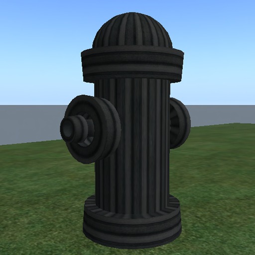 Second Life Marketplace - Slum City - Fire Plug (4 prims)