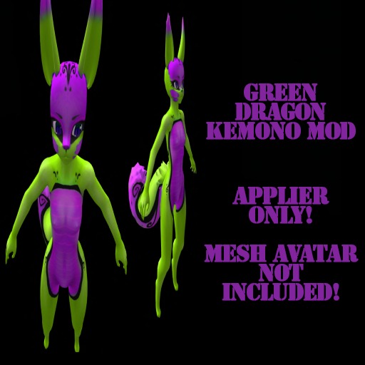 Green Dragon Kemono Applier
