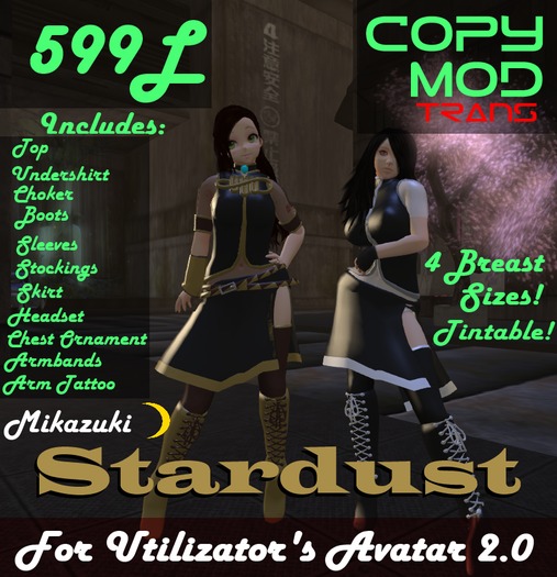 [Mika] Stardust Complete Outfit