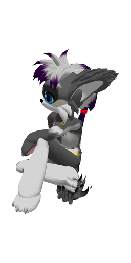 Tiny Wild Raccoon Gray