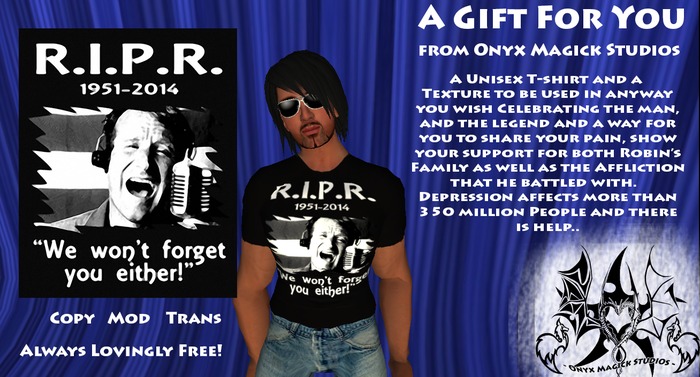 Rest in Peace Robin Williams Gift