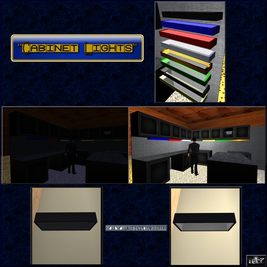 T & T Cabinet Light - Black Frame