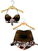 Entice - Aloha Dress - Brown