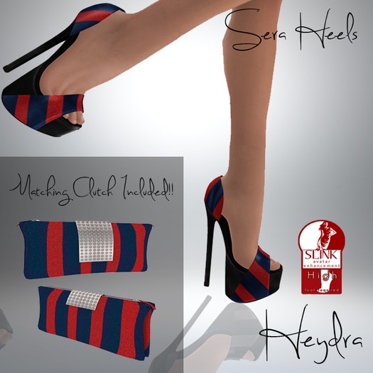 HEYDRA Sera Heels Red