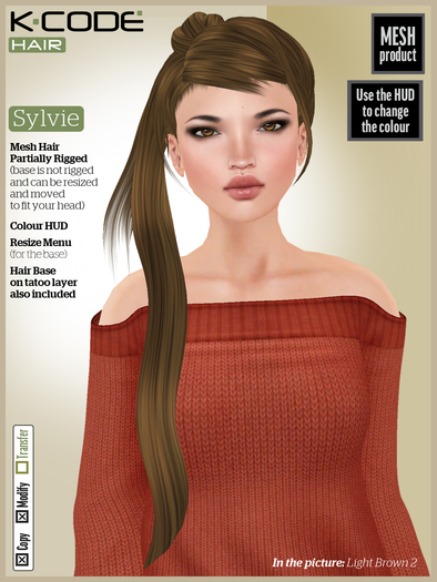 K-CODE SYLVIE Light Browns
