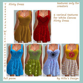Texture Pack for White Canvas Flirty Dress