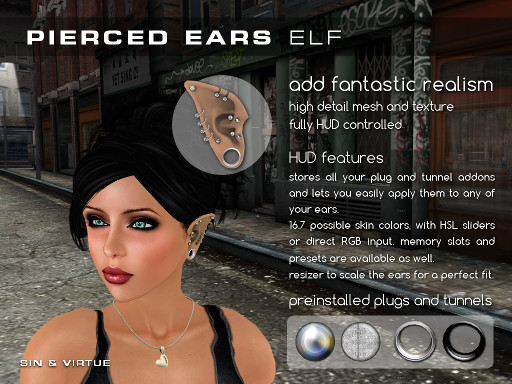 [:S&V:] Pierced Elf Ears