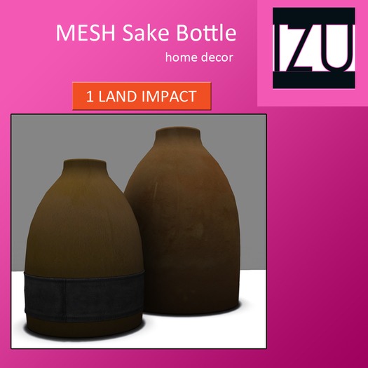 IZU : Sake Bottles