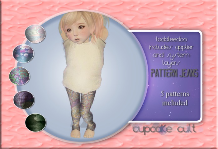 *CC*  Pattern Jeans Fatpack