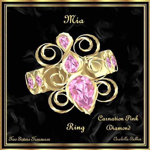TST - MIA CARNATION PINK DIAMOND RING GOLD.