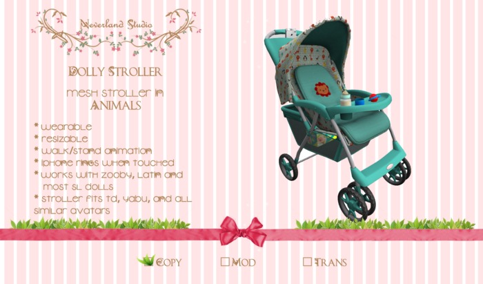 Neverland - Dolly Buggy - Animals