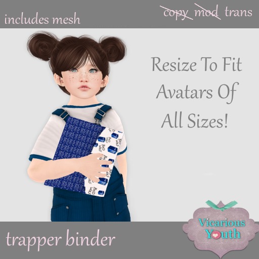 Vicarious Youth - Trapper Binder - Bad Wolf *
