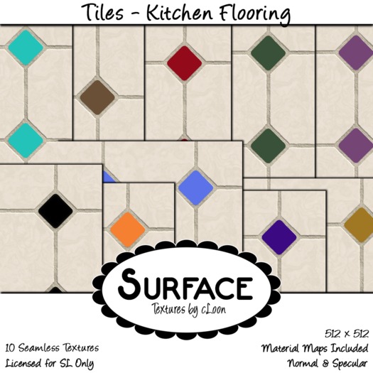 Surface - Tiles - Kitchen Flooring