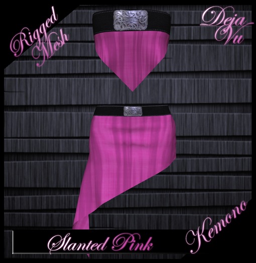 :DV: Kemono Slanted Outfit(Pink)