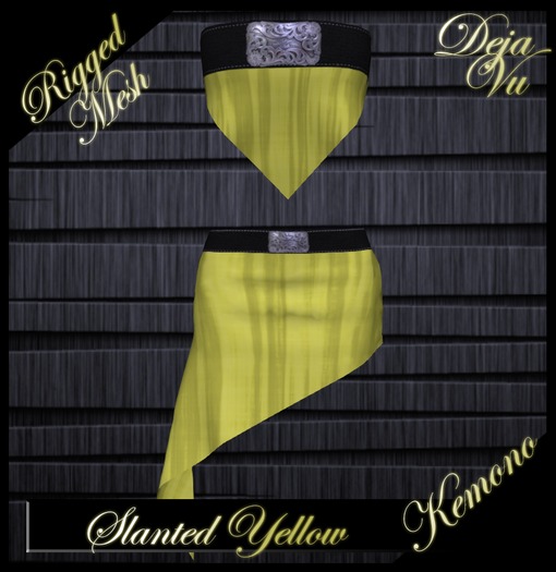 :DV: Kemono Slanted Outfit(Yellow)