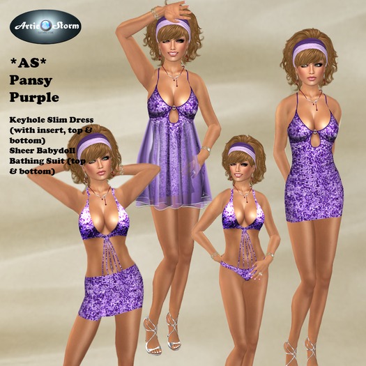 *AS* Pansy Purple